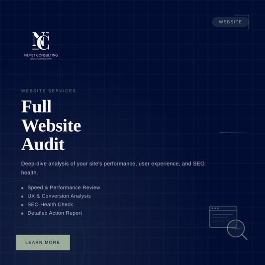 Full Website Audit