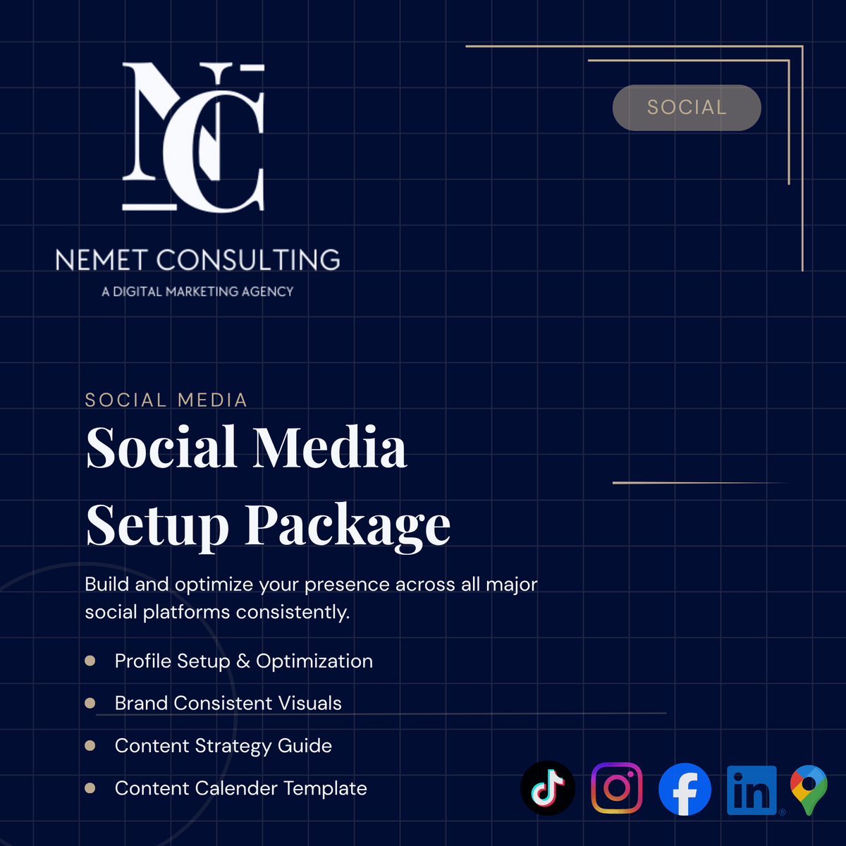 Social Media Setup Package