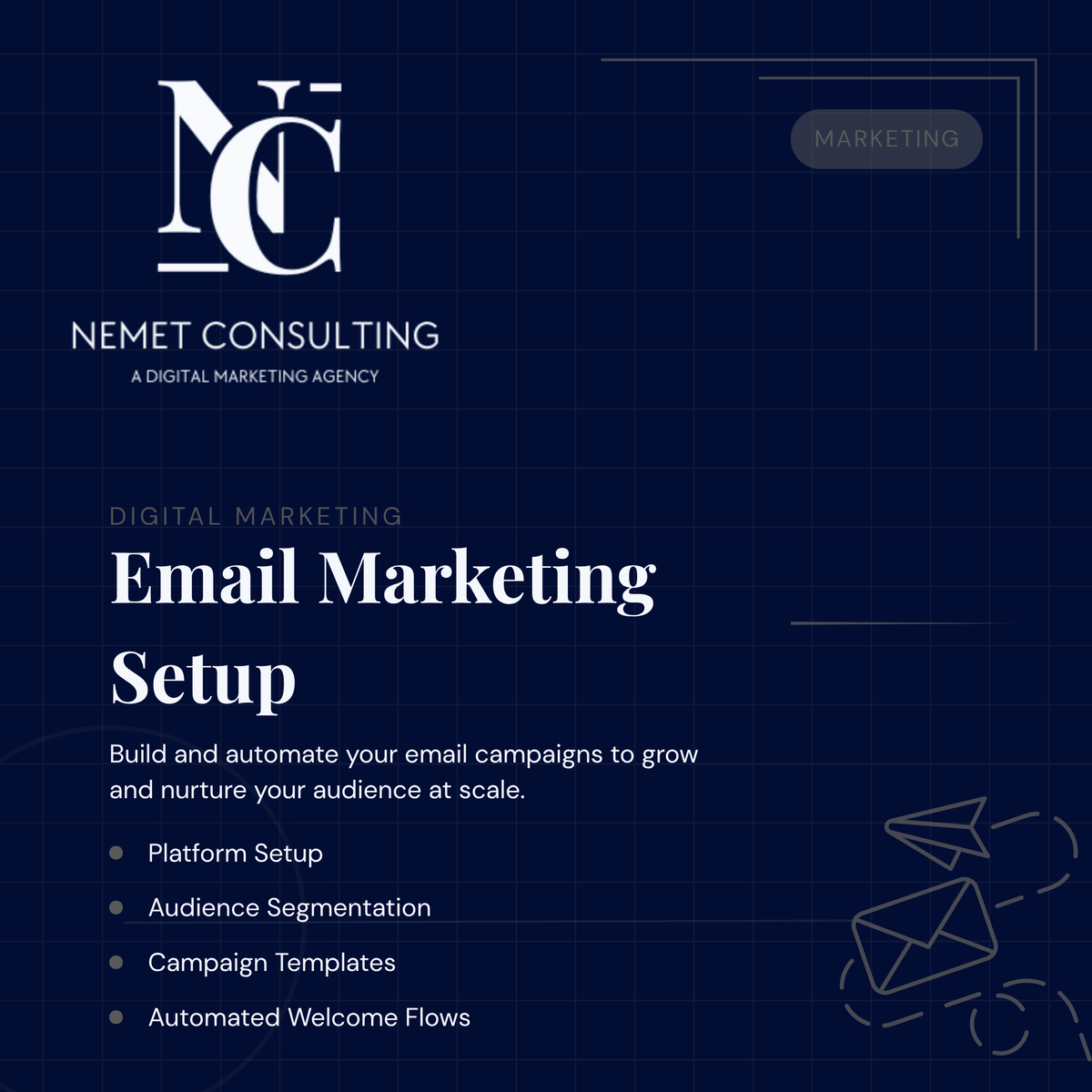 Email Marketing Setup